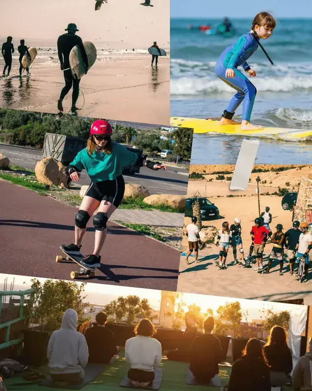 🌊All Inclusive - Surf, Skate & Yoga Experience – Ride, Flow & Recharge